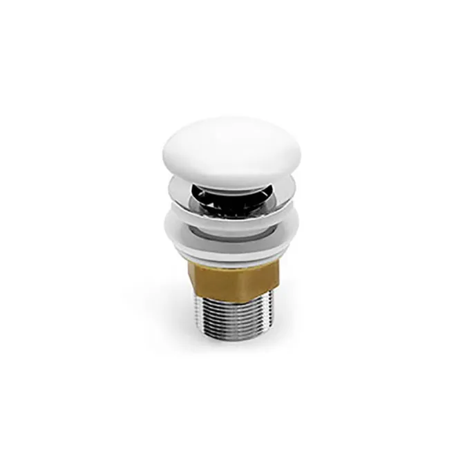 VALVULA LAVABO CLICK CLACK BLANCO MATE BATHCO