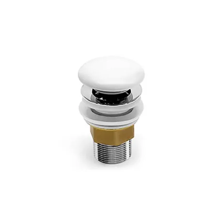 VALVULA LAVABO CLICK CLACK BLANCO MATE BATHCO