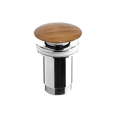 ▷VALVULA LAVABO CLICK CLACK MADERA Barata | Comprar Online