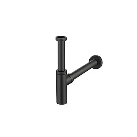SIFON LAVABO NEGRO MATE BATHCO