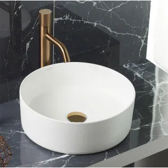 LAVABO SOBRE ENCIMERA DINAN 38 BLANCO MATE BATHCO