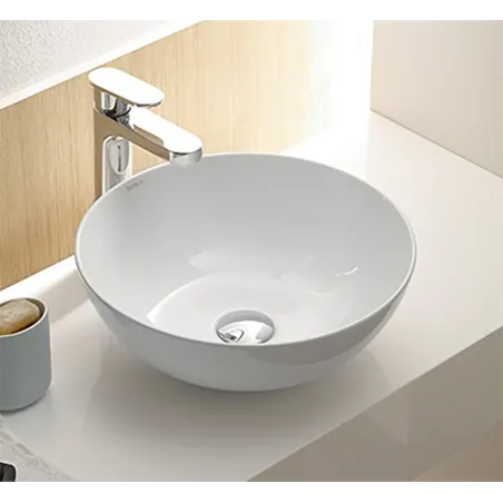 LAVABO SOBRE ENCIMERA NEW LYS REDONDO BATHCO