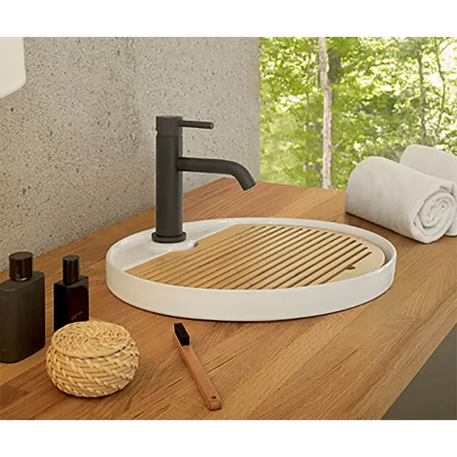 LAVABO SOBRE ENCIMERA BUELNA REDONDO BATHCO