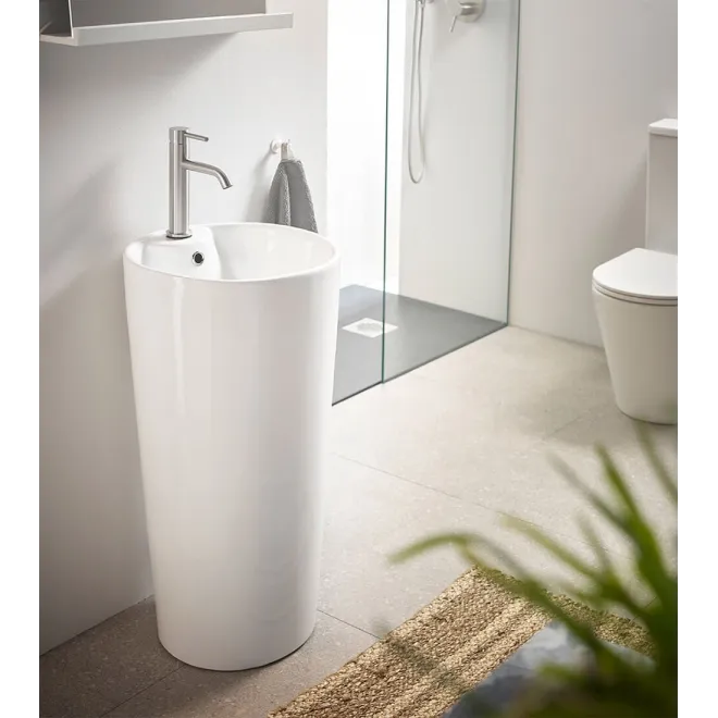 LAVABO PIE CORRALES REDONDO BATHCO