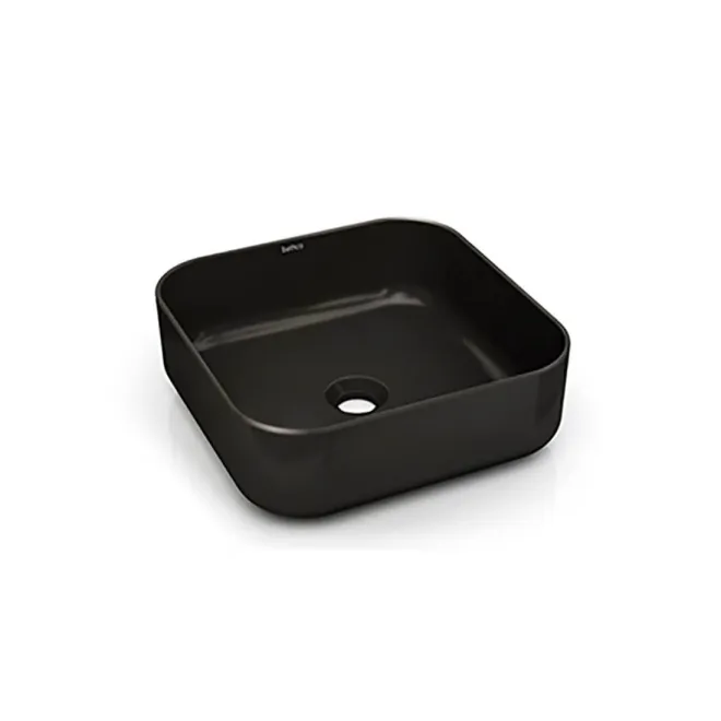 LAVABO SOBRE ENCIMERA DINAN 40 NEGRO MATE BATHCO