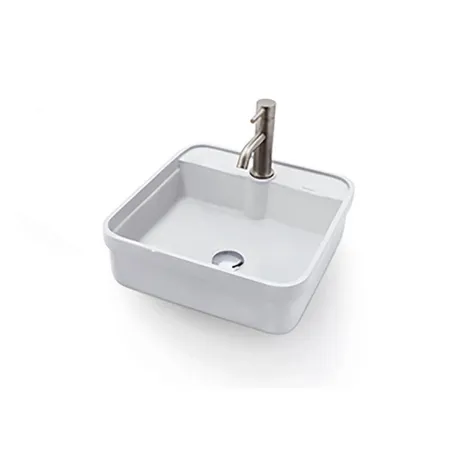 LAVABO SOBRE ENCIMERA BESAYA BATHCO. FONDO BLANCO