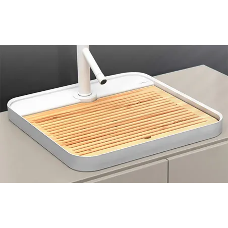 LAVABO SOBRE ENCIMERA BESAYA CUADRADO BATHCO