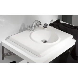 LAVABO SOBRE ENCIMERA LUNA 65 RECTANGULAR BATHCO