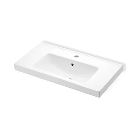 LAVABO SUSPENDIDO PRAGA 80 RECTANGULAR BATHCO FONDO BLANCO