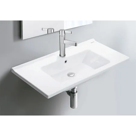 LAVABO SUSPENDIDO RIGA 85 RECTANGULAR BATHCO