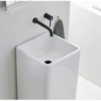 LAVABO PIE ARENAS CUADRADO BATHCO