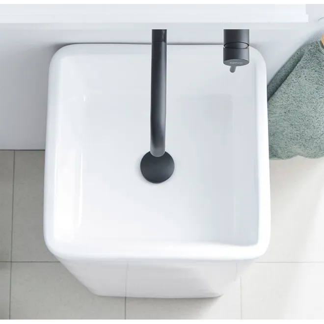 LAVABO PIE ARENAS CUADRADO BATHCO