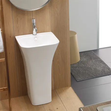 LAVABO PIE CARTES RECTANGULAR BATHCO