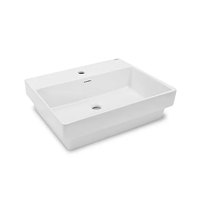LAVABO SUSPENDIDO FUNCHAL RECTANGULAR BATHCO FONDO BLANCO