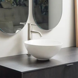 LAVABO SOBRE ENCIMERA DAKAR BLANCO MATE BATHCO