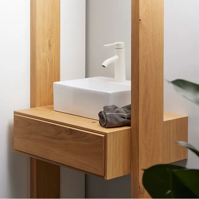 LAVABO SUSPENDIDO NEW BERGAMO RECTANGULAR BATHCO