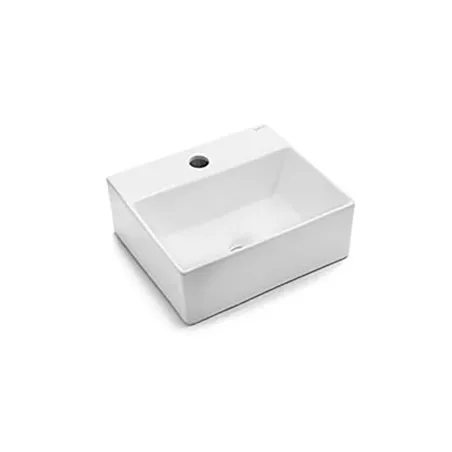 LAVABO SUSPENDIDO NEW BERGAMO RECTANGULAR BATHCO FONDO BLANCO