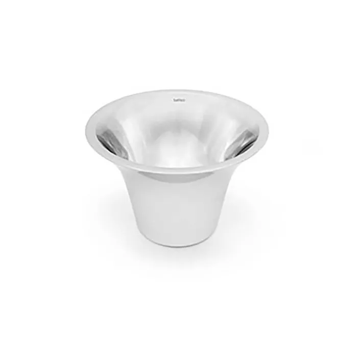 LAVABO ACERO SOTRES BATHCO FONDO BLANCO