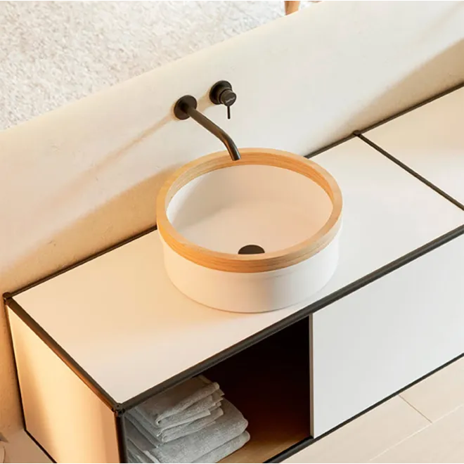 LAVABO SOLID SURFACE PRATO BATHCO