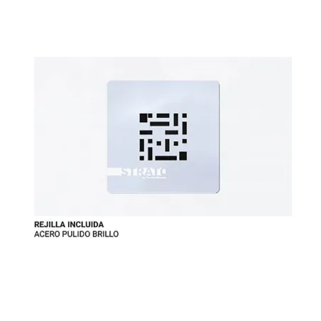 REJILLA PLATO DE DUCHA RESINA X F LISO STRATO