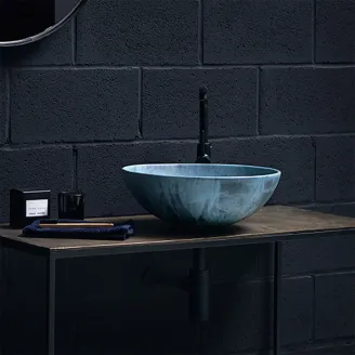 LAVABO SOBRE ENCIMERA NEW LYS OXIDO REDONDO BATHCO