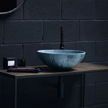 LAVABO SOBRE ENCIMERA NEW LYS OXIDO REDONDO BATHCO