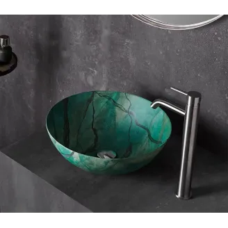 LAVABO SOBRE ENCIMERA NEW LYS MACAEL REDONDO BATHCO