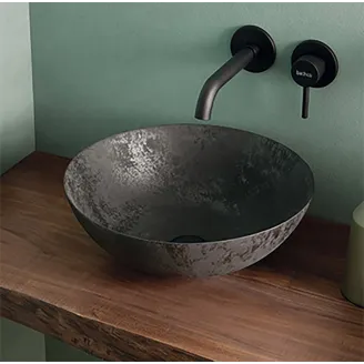 LAVABO SOBRE ENCIMERA NEW LYS MATE REDONDO BATHCO