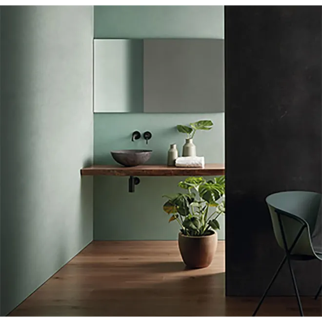 LAVABO SOBRE ENCIMERA NEW LYS MATE REDONDO BATHCO