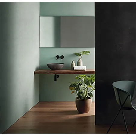LAVABO SOBRE ENCIMERA NEW LYS MATE REDONDO BATHCO