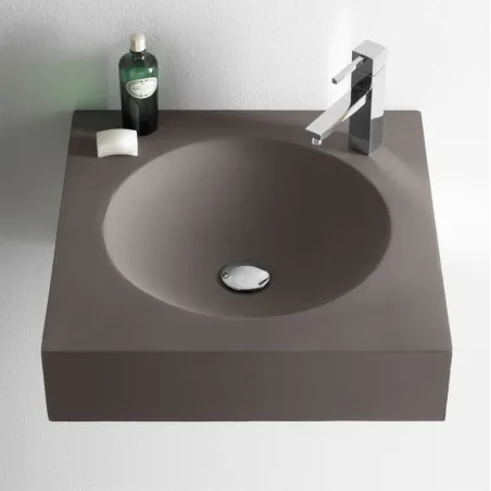 LAVABO CEMENTO PARBAYON CUADRADO BATHCO