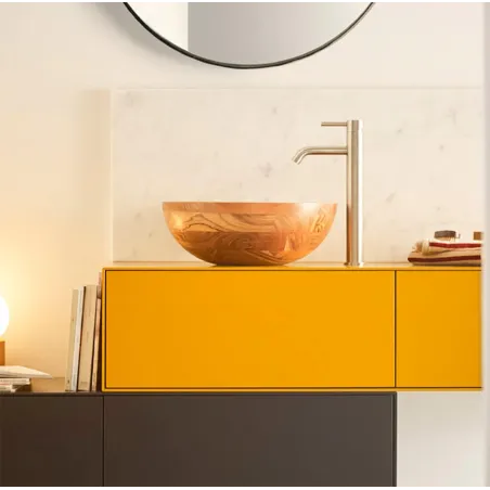 LAVABO MADERA CALCUTA REDONDO BATHCO