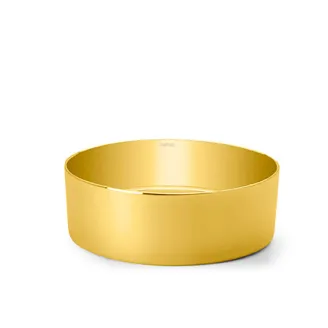 LAVABO SOBRE ENCIMERA DINAN 38 ORO REDONDO BATHCO