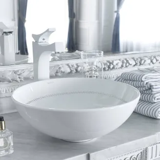 LAVABO SOBRE ENCIMERA COUPLE SWAROVSKI BATHCO