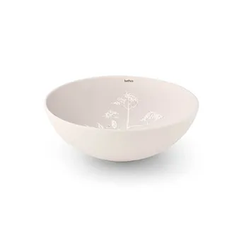LAVABO SOBRE ENCIMERA WHITE FLOWERS SWAROVSKI BATHCO