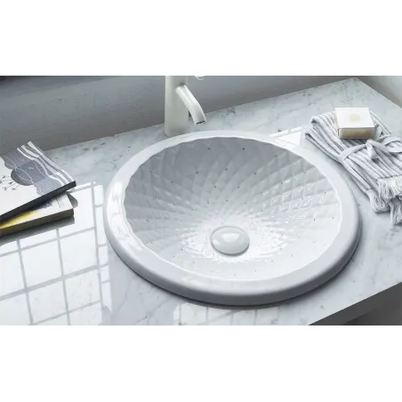 LAVABO ENCASTRE RHOMBUS SWAROVSKI BATHCO