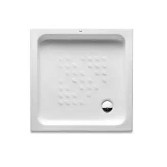 PLATO DE DUCHA PORCELANA ITALIA CUADRADO ROCA