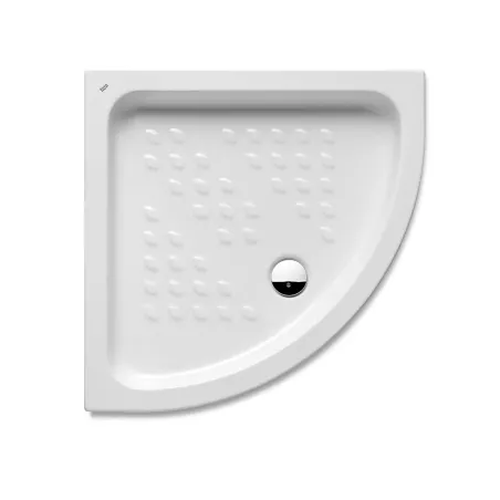 PLATO DE DUCHA PORCELANA ITALIA SEMICIRCULAR ROCA