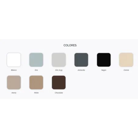 COLORES ALICANTE A MEDIDA BAALNEO