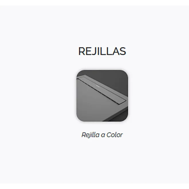 REJILLA PLATO DE DUCHA RESINA VALENCIA A MEDIDA BAALNEO
