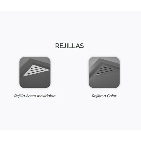REJILLA PLATO DE DUCHA RESINA MORAIRA A MEDIDA BAALNEO