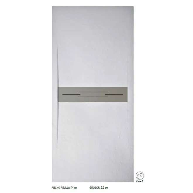 DETALLE PLATO DE DUCHA SOLID SURFACE BELICE BAALNEO