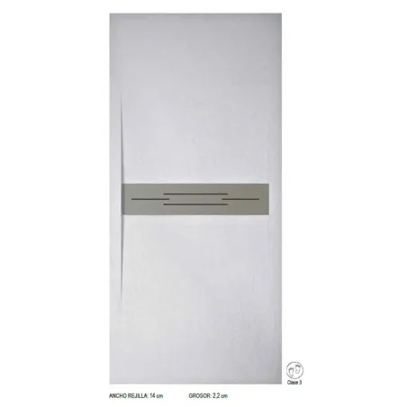 DETALLE PLATO DE DUCHA SOLID SURFACE BELICE BAALNEO