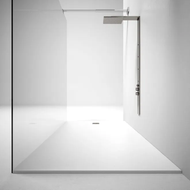 PLATO DE DUCHA SOLID SURFACE CARTAGENA BAALNEO AMBIENTE