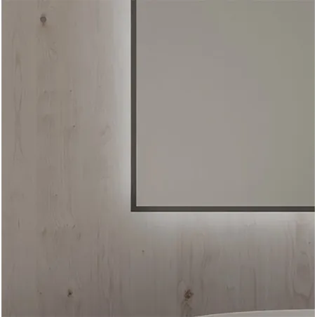 DETALLE ESPEJO DE BAÑO CON LUZ LED A MEDIDA SIMBA BATHDECOR