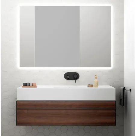 AMBIENTE ESPEJO DE BAÑO CON LUZ LED A MEDIDA OAK BATHDECOR