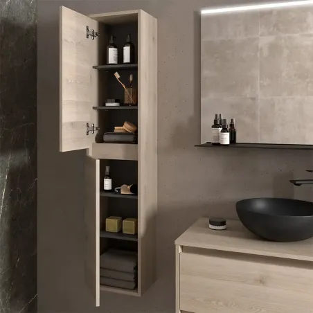 AMBIENTE COLUMNA DE BAÑO SUSPENDIDA 140 NOJA 2 PUERTAS SALGAR