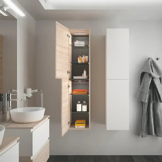 COLUMNA DE BAÑO ALLIANCE 160 SUSPENDIDA SALGAR. Pilar de baño| SALGAR