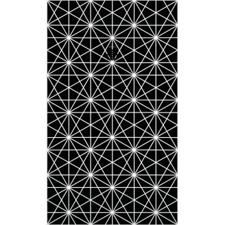 PLATO DE DUCHA RESINA 3D DECORADO FORMAS GEOMETRICAS A MEDIDA BAALNEO