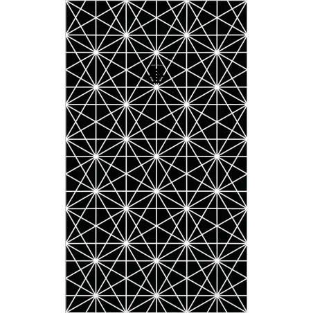 PLATO DE DUCHA RESINA 3D DECORADO FORMAS GEOMETRICAS A MEDIDA BAALNEO